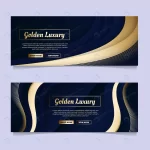- gradient golden luxury banners set 4 crc6fd92fea size3.49mb - Home