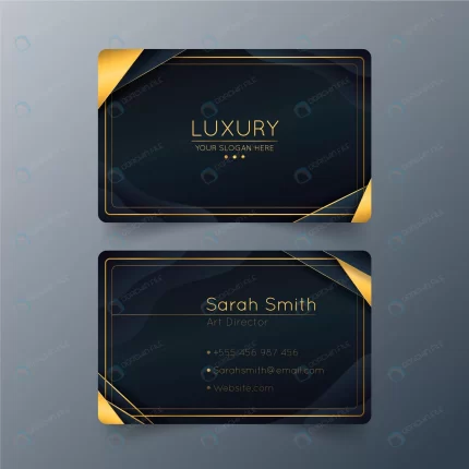 gradient golden luxury business card template crc1c3b3a6d size2.97mb - title:graphic home - اورچین فایل - format: - sku: - keywords: p_id:353984