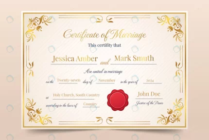 gradient marriage certificate template crcbd7091e3 size3.18mb - title:graphic home - اورچین فایل - format: - sku: - keywords: p_id:353984