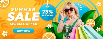 gradient summer sale banner with photo crc24b25ee0 size38.60mb - title:graphic home - اورچین فایل - format: - sku: - keywords: p_id:353984
