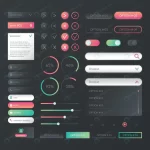- gradient ui kit elements collection 2 crc4abe128b size1.06mb - Home