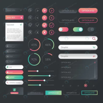 gradient ui kit elements collection 2 crc4abe128b size1.06mb - title:graphic home - اورچین فایل - format: - sku: - keywords: p_id:353984