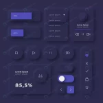- gradient ui ux elements collection 3 crc97a32f42 size2.80mb - Home
