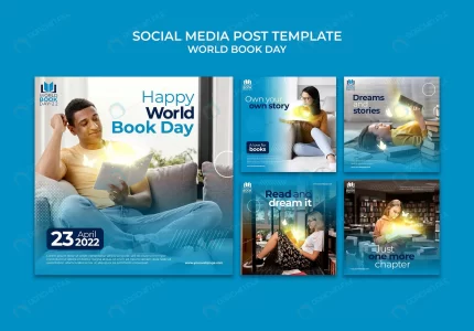 gradient world book day template crc607f4d3c size124.46mb - title:graphic home - اورچین فایل - format: - sku: - keywords: p_id:353984