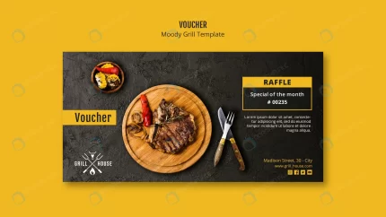 grill house voucher template crc6f5b6b52 size24.83mb - title:graphic home - اورچین فایل - format: - sku: - keywords: p_id:353984