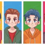 group four cute youngs boys teenagers manga anime crc0eea2af5 size4.22mb - title:Home - اورچین فایل - format: - sku: - keywords:وکتور,موکاپ,افکت متنی,پروژه افترافکت p_id:63922