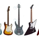 guitar set realistic electric guitars white backg crc203f28ec size3.74mb - title:Home - اورچین فایل - format: - sku: - keywords:وکتور,موکاپ,افکت متنی,پروژه افترافکت p_id:63922