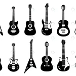 guitars silhouette black electric acoustic music crcc308fd6a size1.16mb - title:Home - اورچین فایل - format: - sku: - keywords:وکتور,موکاپ,افکت متنی,پروژه افترافکت p_id:63922