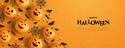 halloween background 3d pumpkin bat illustration. crced9d8756 size7.71mb - title:graphic home - اورچین فایل - format: - sku: - keywords: p_id:353984