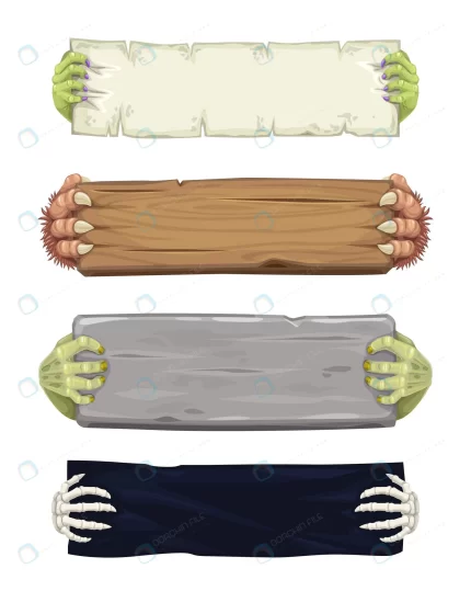 halloween cartoon banners with monsters hands crc4e5ed685 size1.38mb - title:graphic home - اورچین فایل - format: - sku: - keywords: p_id:353984