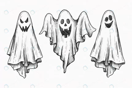 halloween ghost hand drawn collection crc3efdcc2b size22.81mb - title:graphic home - اورچین فایل - format: - sku: - keywords: p_id:353984
