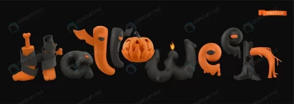 halloween lettering 3d vector cartoon funny lette crcf1f7e509 size4.32mb - title:graphic home - اورچین فایل - format: - sku: - keywords: p_id:353984