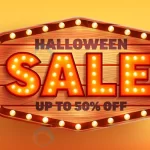 - halloween sale poster banner template with cute h crc8fa6850e size20.26mb - Home