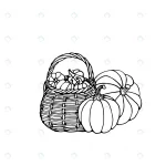 hand drawn black white pumpkins basket cartoon doo rnd963 frp30931436 - title:Home - اورچین فایل - format: - sku: - keywords:وکتور,موکاپ,افکت متنی,پروژه افترافکت p_id:63922