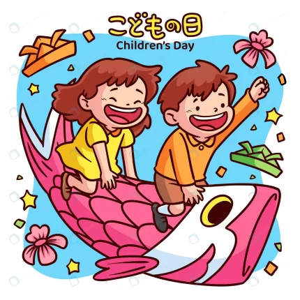 hand drawn childrens day illustration crcea0a6599 size1.70mb - title:graphic home - اورچین فایل - format: - sku: - keywords: p_id:353984