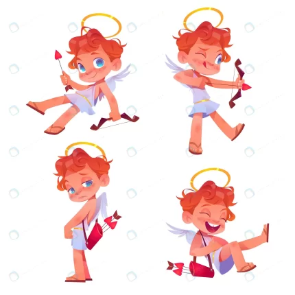 hand drawn cupid character collection crc4c4a43b7 size974.84kb 1 - title:graphic home - اورچین فایل - format: - sku: - keywords: p_id:353984
