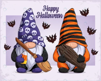 hand drawn cute gnomes halloween disguise holding crc0da4706d size12.88mb 1 - title:graphic home - اورچین فایل - format: - sku: - keywords: p_id:353984