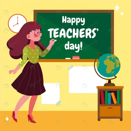 hand drawn flat teachers day illustration crcf4a7f7d1 size0.68mb - title:graphic home - اورچین فایل - format: - sku: - keywords: p_id:353984