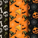 - hand drawn halloween patterns collection crc255ac40b size2.45mb 1 - Home