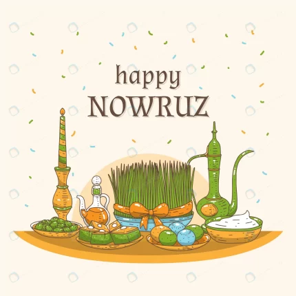 hand drawn happy nowruz day concept crc00dbc0f8 size2.63mb - title:graphic home - اورچین فایل - format: - sku: - keywords: p_id:353984