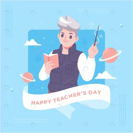 hand drawn happy teachers day greeting card 2 crc1fb516f1 size0.43mb - title:graphic home - اورچین فایل - format: - sku: - keywords: p_id:353984