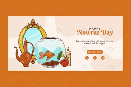 hand drawn nowruz horizontal banner template crcba944815 size2.33mb 1 - title:graphic home - اورچین فایل - format: - sku: - keywords: p_id:353984