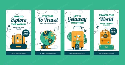 hand drawn travel agency instagram stories rnd122 frp31123085 - title:graphic home - اورچین فایل - format: - sku: - keywords: p_id:353984