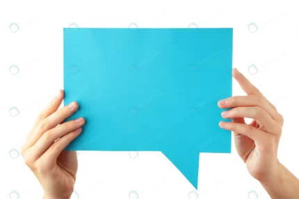 hand holding blue empty speech bubble isolated wh crc861bbd42 size4.73mb 5472x3650 - title:graphic home - اورچین فایل - format: - sku: - keywords: p_id:353984