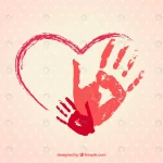 hand painted heart with handprints crc25564412 size5.78mb - title:Home - اورچین فایل - format: - sku: - keywords:وکتور,موکاپ,افکت متنی,پروژه افترافکت p_id:63922