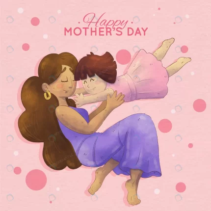 hand painted watercolor mother s day illustration crc18ea35b8 size27.64mb - title:graphic home - اورچین فایل - format: - sku: - keywords: p_id:353984