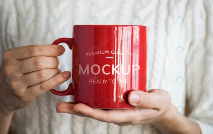 hands holding red mockup mug crcb800948c size170.38mb 1 - title:graphic home - اورچین فایل - format: - sku: - keywords: p_id:353984