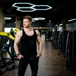 handsome strong bodybuilder standing gym powerful rnd267 frp28668492 - title:Home - اورچین فایل - format: - sku: - keywords:وکتور,موکاپ,افکت متنی,پروژه افترافکت p_id:63922