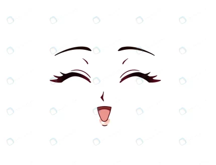 happy anime face manga style closed eyes little n crcf0c565dc size0.23mb - title:graphic home - اورچین فایل - format: - sku: - keywords: p_id:353984