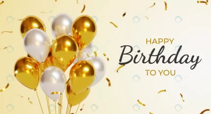 happy birthday background with realistic gold ball rnd600 frp20892892 - title:graphic home - اورچین فایل - format: - sku: - keywords: p_id:353984