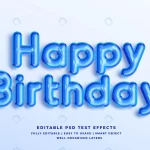 - happy birthday blue 3d text style effect rnd910 frp6059095 - Home