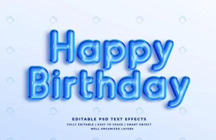 happy birthday blue 3d text style effect rnd910 frp6059095 - title:graphic home - اورچین فایل - format: - sku: - keywords: p_id:353984