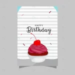 happy birthday card design with cake rnd116 frp28459295 - title:Home - اورچین فایل - format: - sku: - keywords:وکتور,موکاپ,افکت متنی,پروژه افترافکت p_id:63922