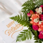 happy birthday card with flowers arrangement crcfc63b9c5 size1.47mb 4160x6240 1 - title:Home - اورچین فایل - format: - sku: - keywords:وکتور,موکاپ,افکت متنی,پروژه افترافکت p_id:63922