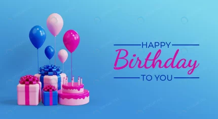 happy birthday celebration with 3d realistic gift rnd232 frp15459765 - title:graphic home - اورچین فایل - format: - sku: - keywords: p_id:353984