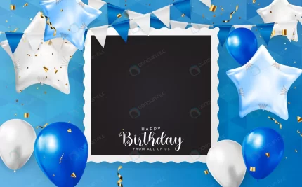 happy birthday congratulations banner design with rnd230 frp20473487 - title:graphic home - اورچین فایل - format: - sku: - keywords: p_id:353984
