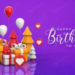 - happy birthday lettering with balloons box 3d ren crc4e319410 size22.38mb 1 - Home