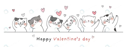 happy cat valentine s day greeting card crc90e5c769 size0.98mb - title:graphic home - اورچین فایل - format: - sku: - keywords: p_id:353984
