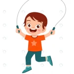 happy cute kid boy play jump rope crcb9723608 size0.80mb - title:Home - اورچین فایل - format: - sku: - keywords:وکتور,موکاپ,افکت متنی,پروژه افترافکت p_id:63922