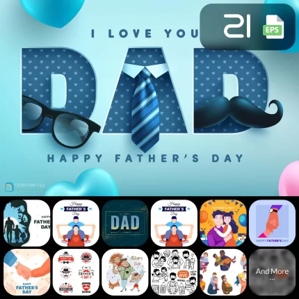 happy fathers day 2b2 1 - title:Home - اورچین فایل - format: - sku: - keywords:وکتور,موکاپ,افکت متنی,پروژه افترافکت p_id:63922