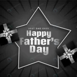 happy fathers day black greeting card with gift b crc1291ff18 size1.19mb 1 - title:Home - اورچین فایل - format: - sku: - keywords:وکتور,موکاپ,افکت متنی,پروژه افترافکت p_id:63922