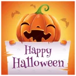 happy halloween poster with smiling pumpkin with crc394afc4a size2.28mb - title:Home - اورچین فایل - format: - sku: - keywords:وکتور,موکاپ,افکت متنی,پروژه افترافکت p_id:63922