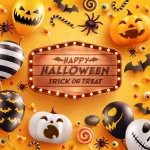 - happy halloween with halloween ghost balloons pum crc5f4bc455 size30.68mb - Home