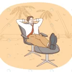 happy man employee sit relax chair office dream be rnd857 frp23791308 - title:Home - اورچین فایل - format: - sku: - keywords:وکتور,موکاپ,افکت متنی,پروژه افترافکت p_id:63922