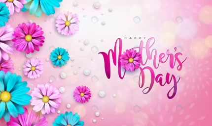 happy mother s day greeting card design with flow crcebb97e58 size5.69mb - title:graphic home - اورچین فایل - format: - sku: - keywords: p_id:353984