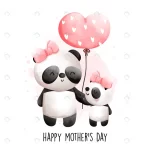 happy mother s day panda vector illustration crc60896cad size9.57mb - title:Home - اورچین فایل - format: - sku: - keywords:وکتور,موکاپ,افکت متنی,پروژه افترافکت p_id:63922